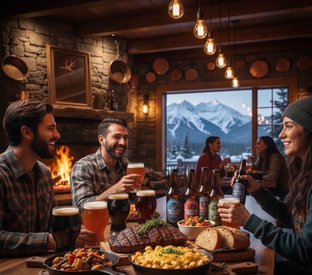 Local Brews & Rocky Mountain Fare (Food & Drink)
