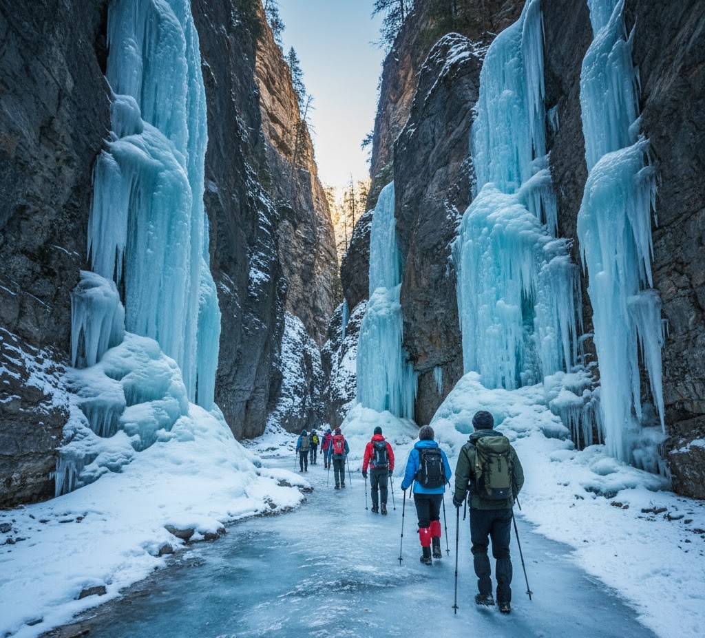 Grotto Canyon Ice Walk (Winter)