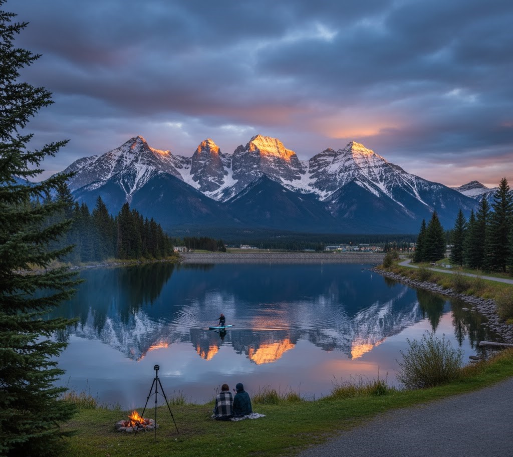 Rundle Forebay Reservoir